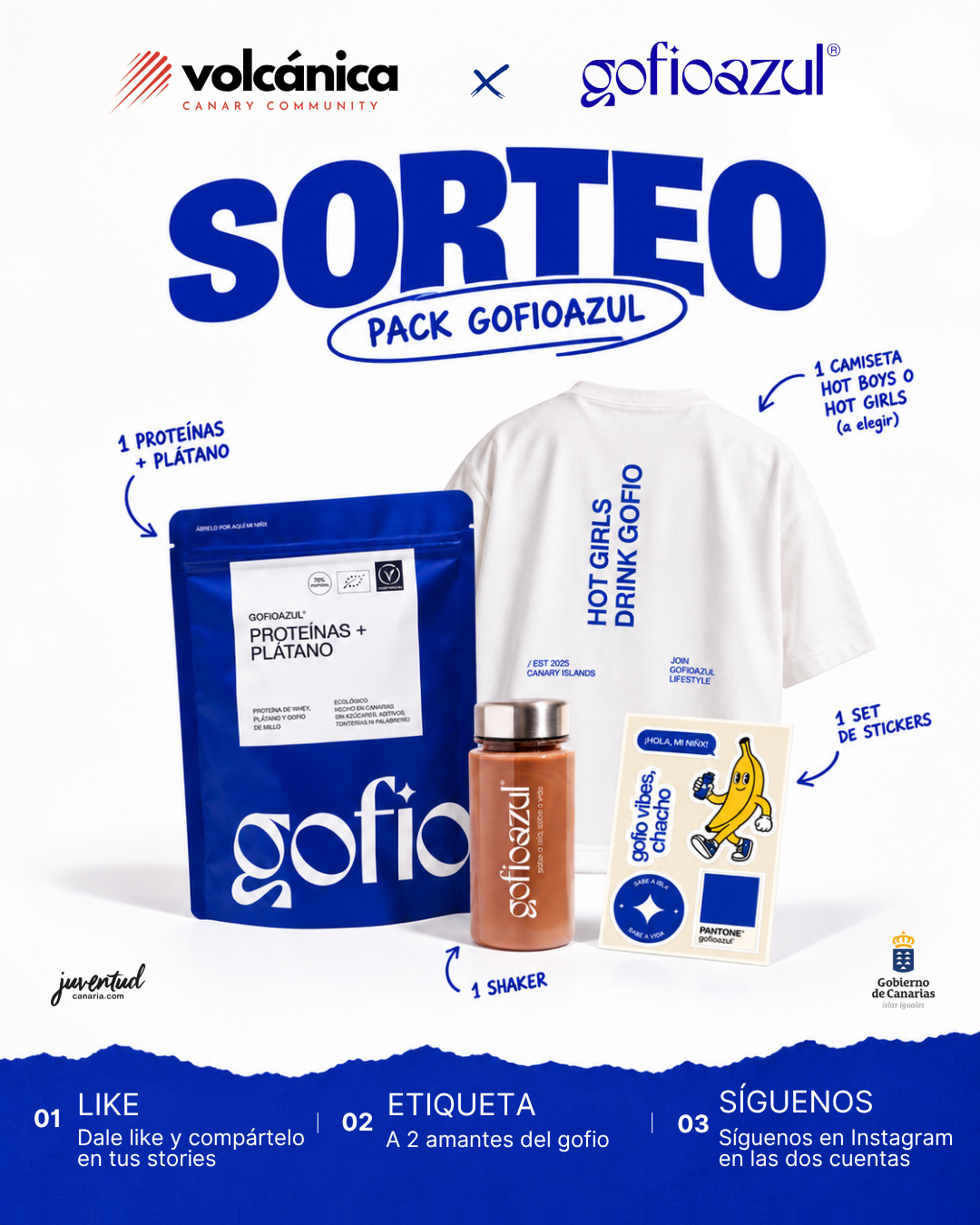 Pack Gofio Azul